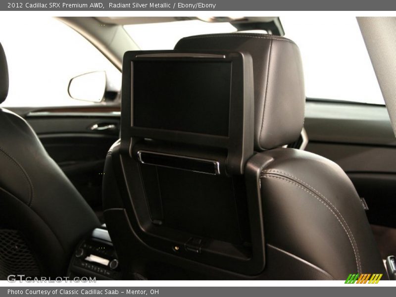 Radiant Silver Metallic / Ebony/Ebony 2012 Cadillac SRX Premium AWD
