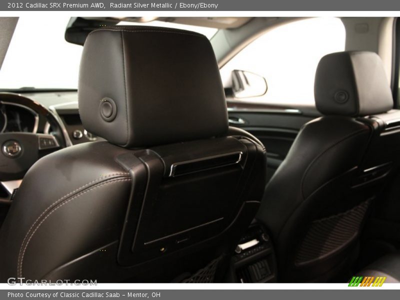 Radiant Silver Metallic / Ebony/Ebony 2012 Cadillac SRX Premium AWD