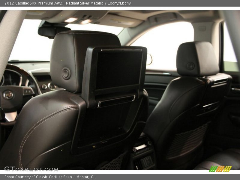 Radiant Silver Metallic / Ebony/Ebony 2012 Cadillac SRX Premium AWD