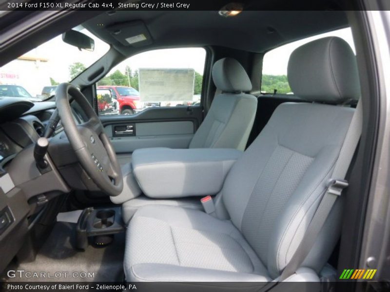 Sterling Grey / Steel Grey 2014 Ford F150 XL Regular Cab 4x4