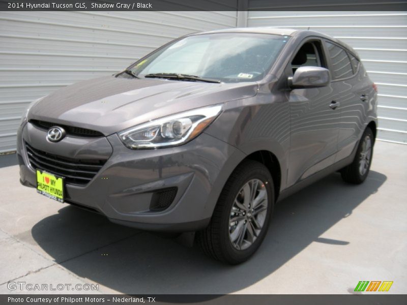 Shadow Gray / Black 2014 Hyundai Tucson GLS