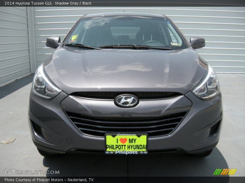 Shadow Gray / Black 2014 Hyundai Tucson GLS