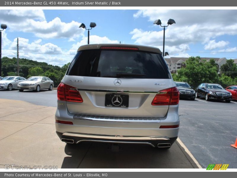 Iridium Silver Metallic / Black 2014 Mercedes-Benz GL 450 4Matic