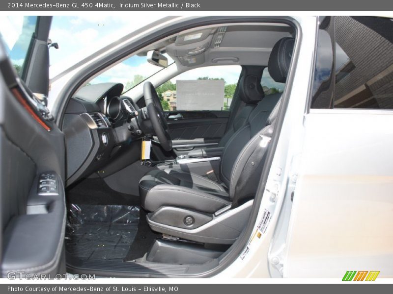 Iridium Silver Metallic / Black 2014 Mercedes-Benz GL 450 4Matic