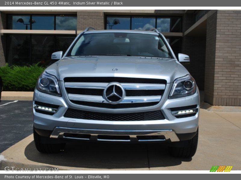 Iridium Silver Metallic / Black 2014 Mercedes-Benz GL 450 4Matic