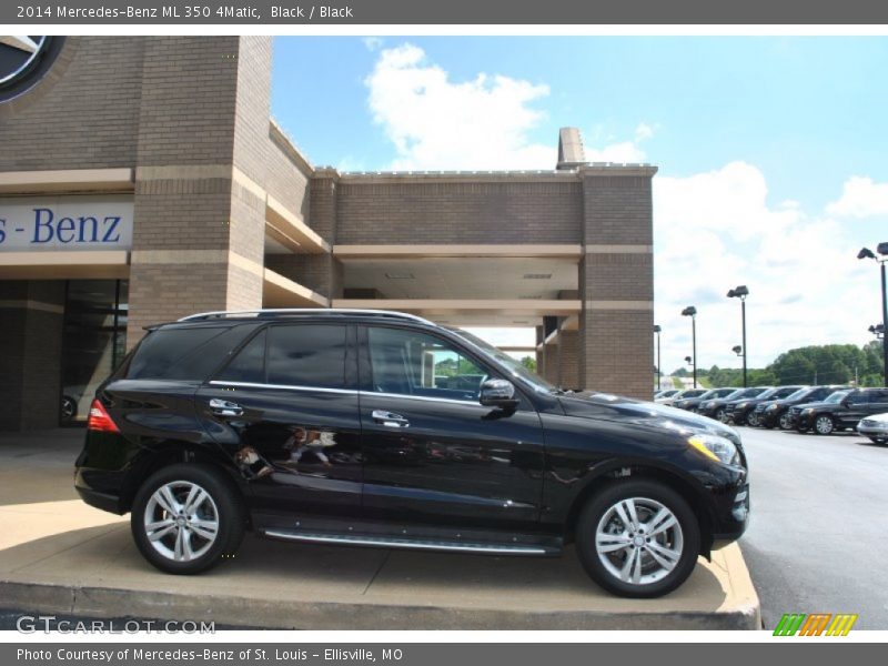 Black / Black 2014 Mercedes-Benz ML 350 4Matic