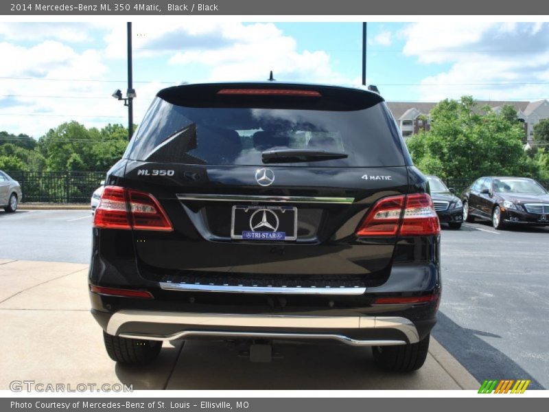 Black / Black 2014 Mercedes-Benz ML 350 4Matic