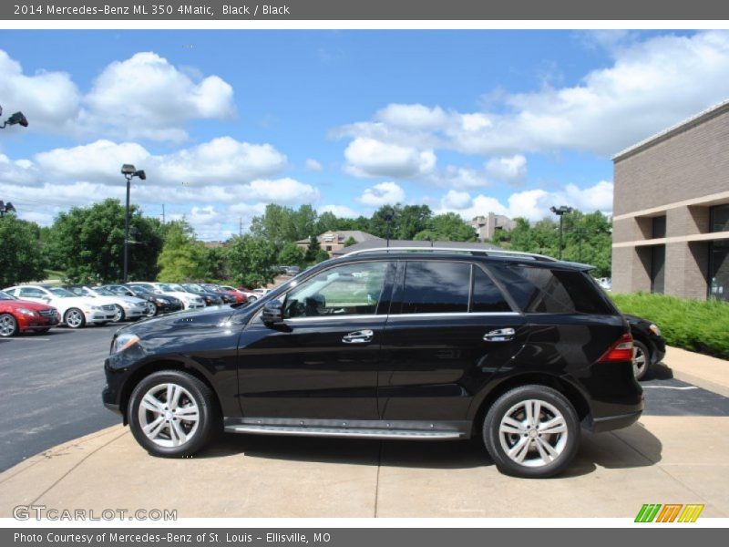 Black / Black 2014 Mercedes-Benz ML 350 4Matic