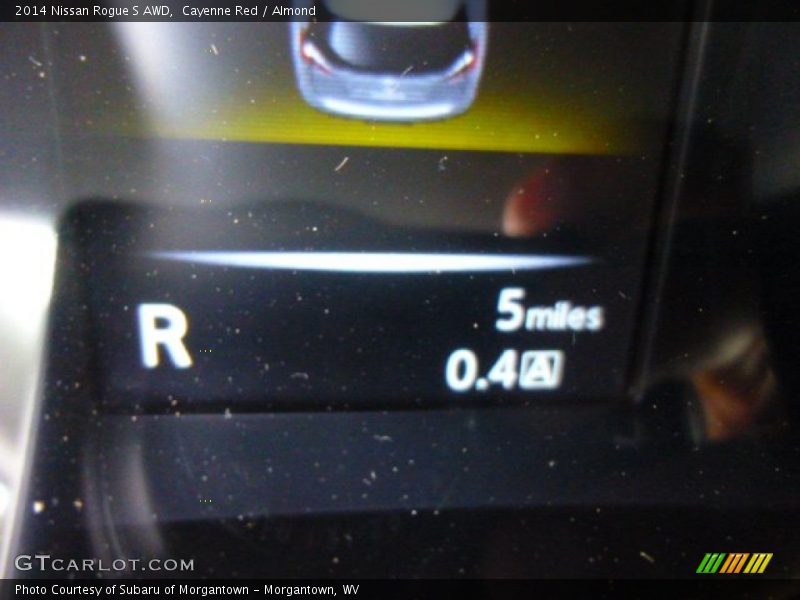 Cayenne Red / Almond 2014 Nissan Rogue S AWD