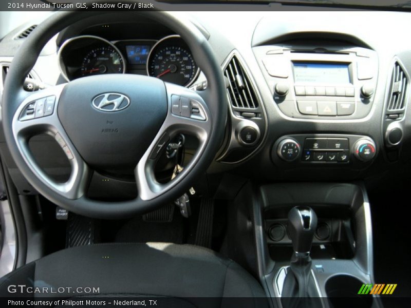 Shadow Gray / Black 2014 Hyundai Tucson GLS