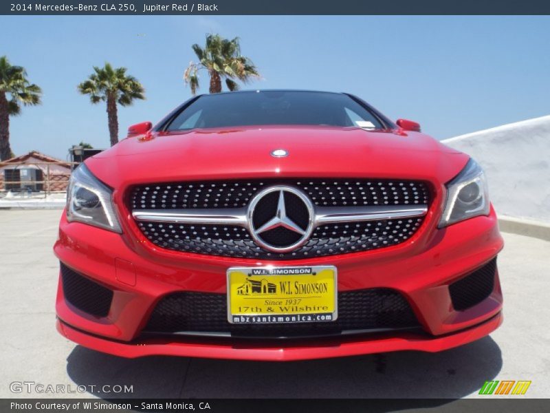 Jupiter Red / Black 2014 Mercedes-Benz CLA 250