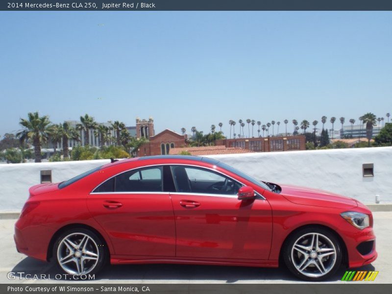 Jupiter Red / Black 2014 Mercedes-Benz CLA 250