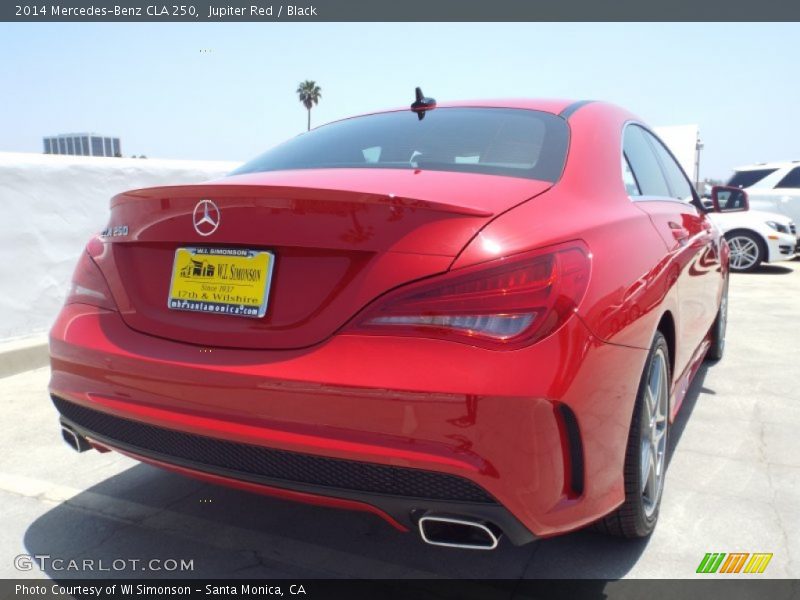 Jupiter Red / Black 2014 Mercedes-Benz CLA 250