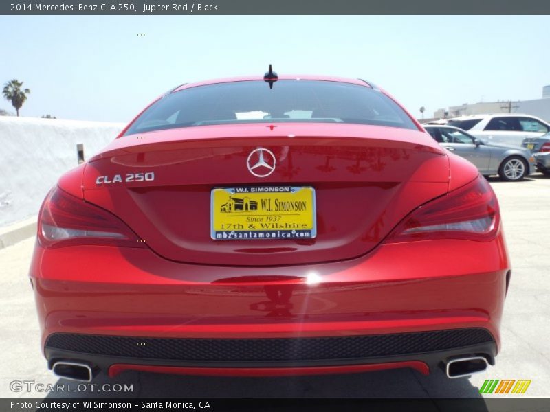 Jupiter Red / Black 2014 Mercedes-Benz CLA 250