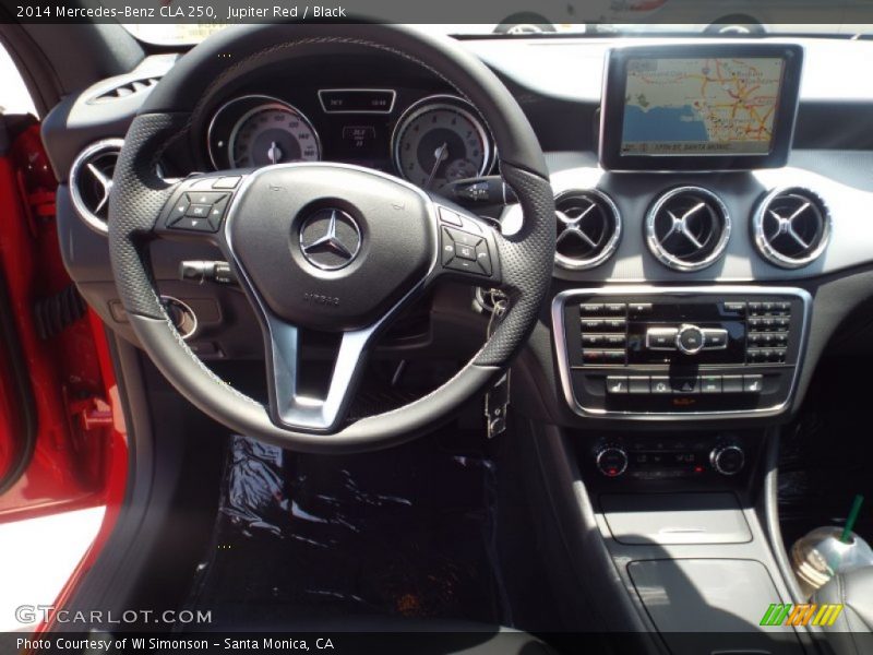 Jupiter Red / Black 2014 Mercedes-Benz CLA 250