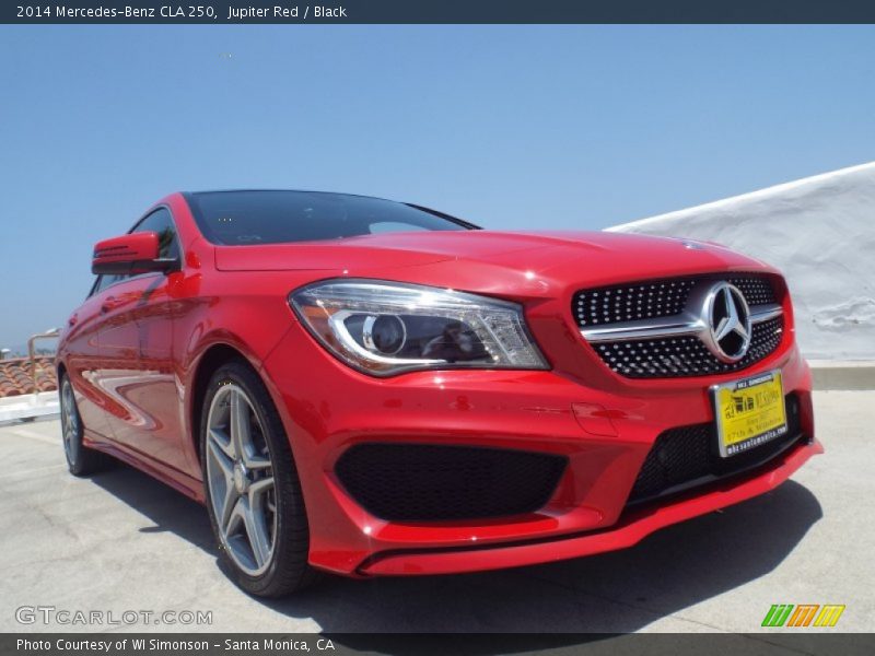 Jupiter Red / Black 2014 Mercedes-Benz CLA 250