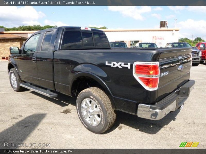 Tuxedo Black / Black 2014 Ford F150 Lariat SuperCab 4x4
