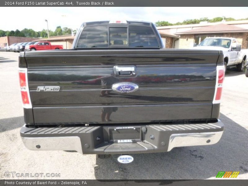 Tuxedo Black / Black 2014 Ford F150 Lariat SuperCab 4x4