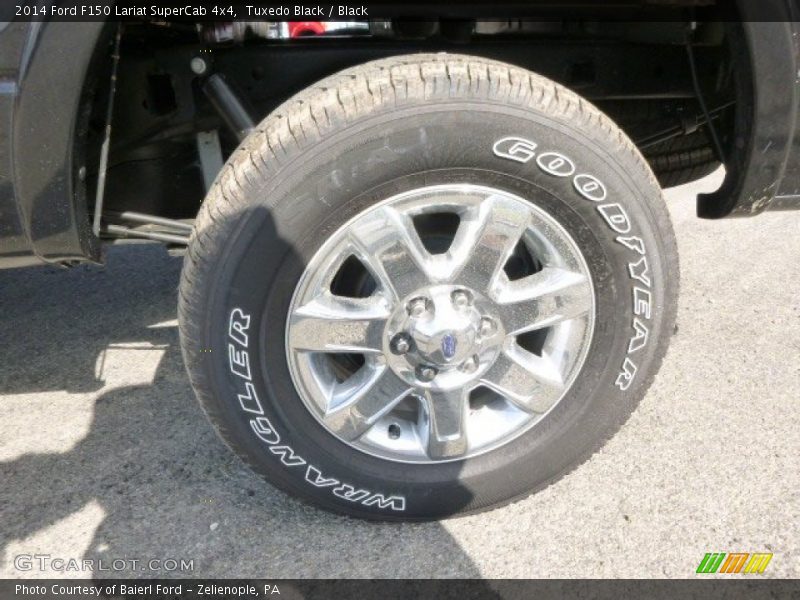 Tuxedo Black / Black 2014 Ford F150 Lariat SuperCab 4x4