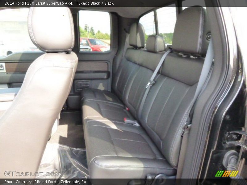 Tuxedo Black / Black 2014 Ford F150 Lariat SuperCab 4x4