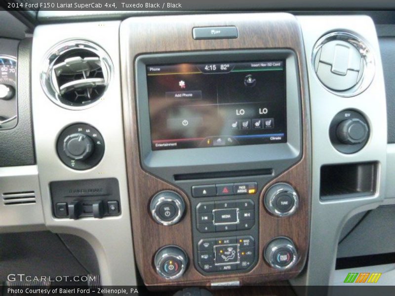 Tuxedo Black / Black 2014 Ford F150 Lariat SuperCab 4x4