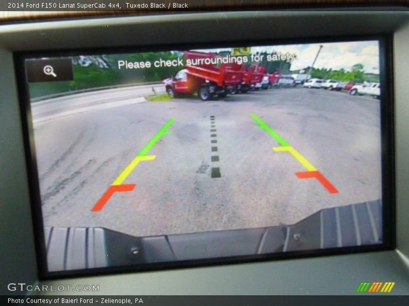 Tuxedo Black / Black 2014 Ford F150 Lariat SuperCab 4x4