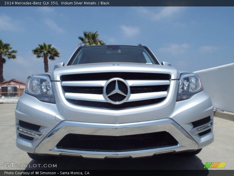 Iridium Silver Metallic / Black 2014 Mercedes-Benz GLK 350