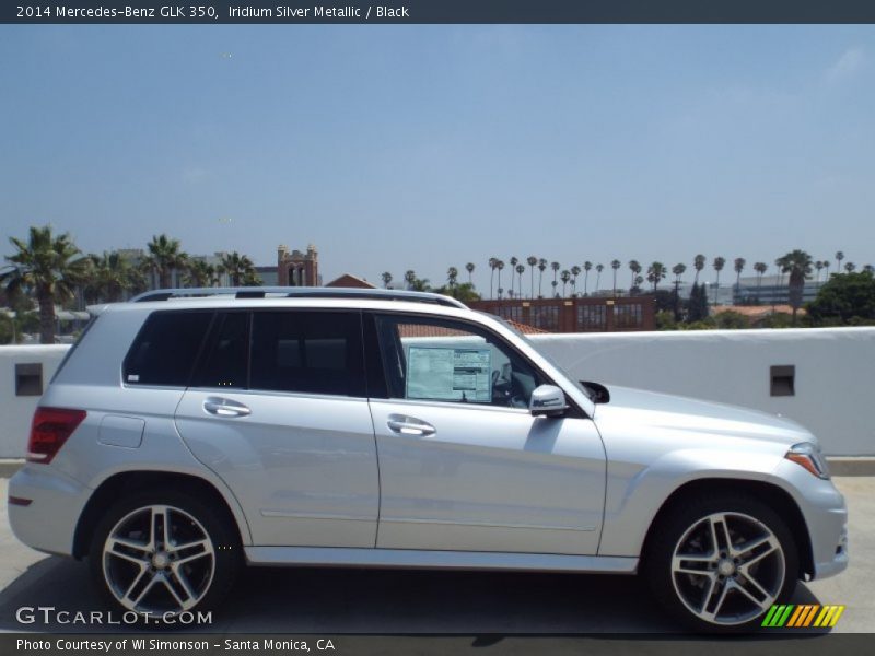 Iridium Silver Metallic / Black 2014 Mercedes-Benz GLK 350