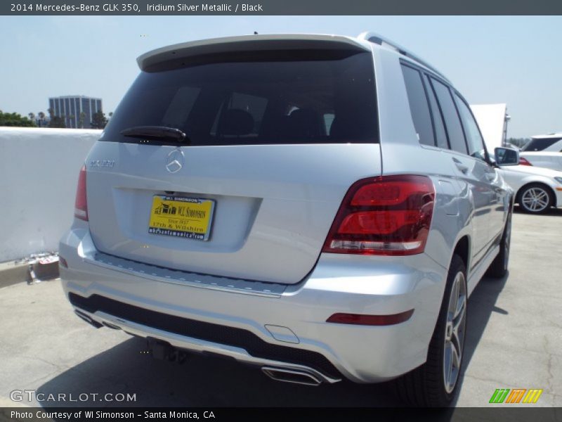 Iridium Silver Metallic / Black 2014 Mercedes-Benz GLK 350