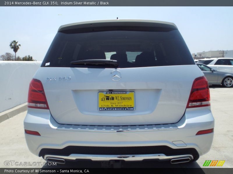Iridium Silver Metallic / Black 2014 Mercedes-Benz GLK 350