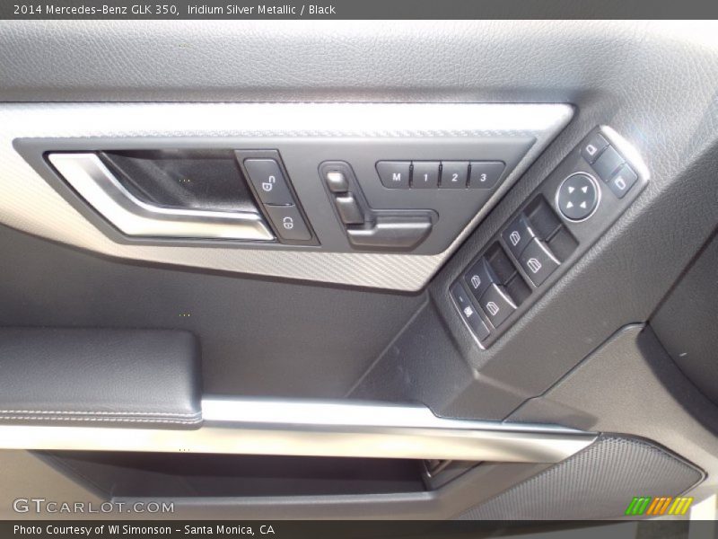 Iridium Silver Metallic / Black 2014 Mercedes-Benz GLK 350