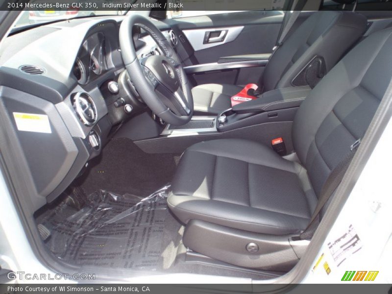 Iridium Silver Metallic / Black 2014 Mercedes-Benz GLK 350