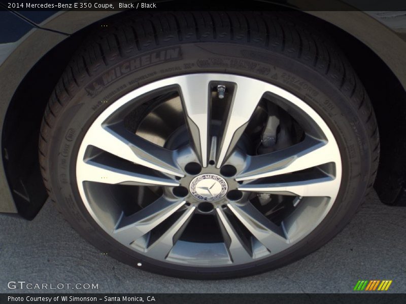 Black / Black 2014 Mercedes-Benz E 350 Coupe