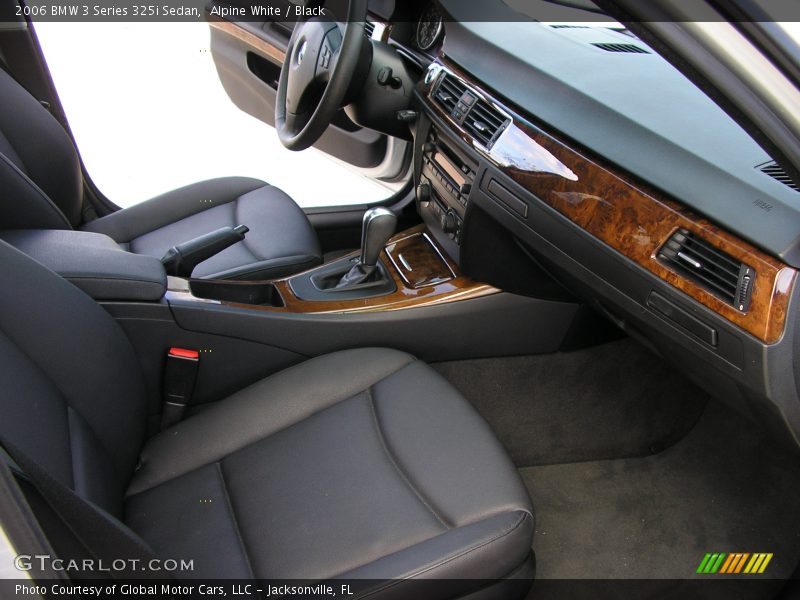 Alpine White / Black 2006 BMW 3 Series 325i Sedan