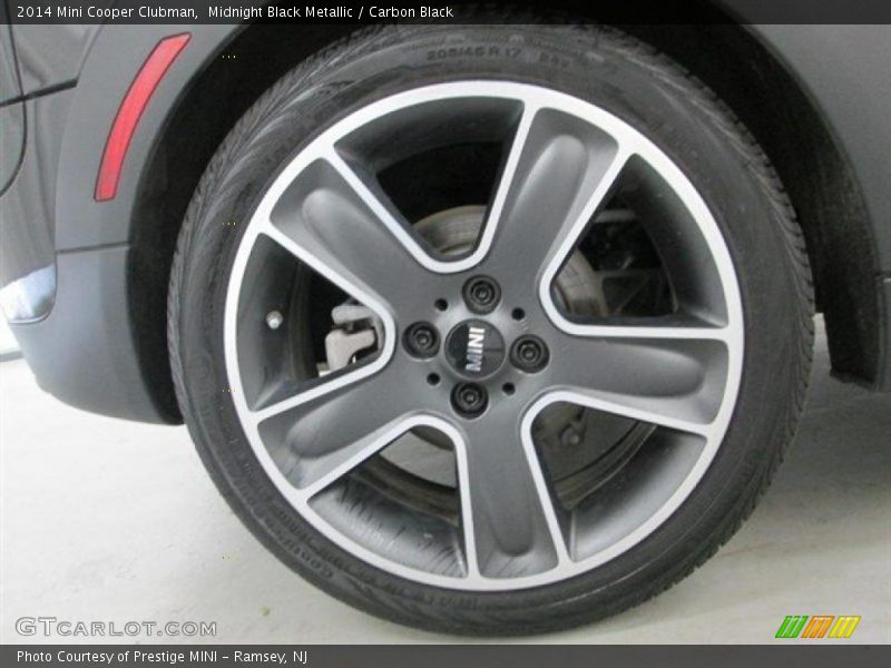 Midnight Black Metallic / Carbon Black 2014 Mini Cooper Clubman