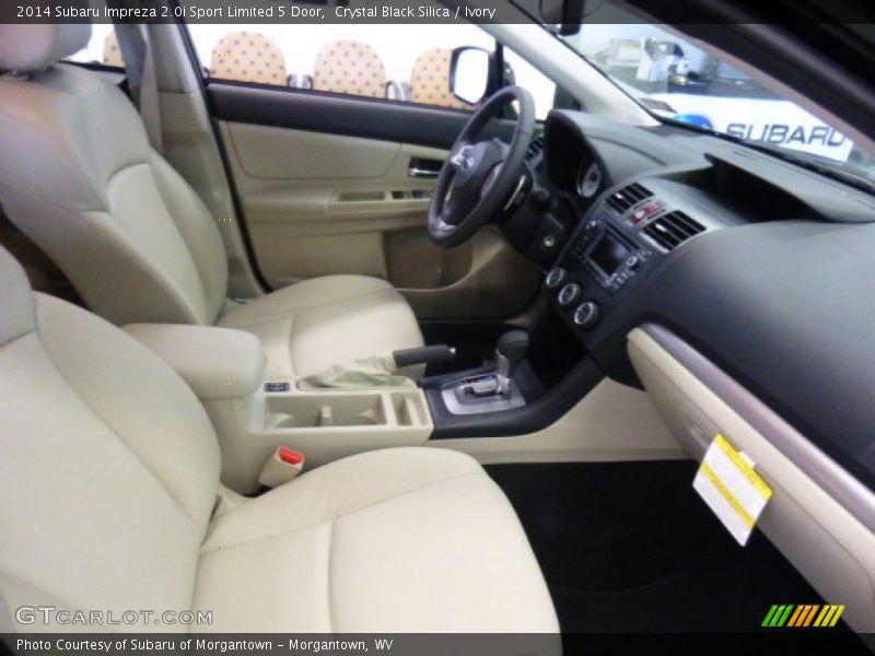 Crystal Black Silica / Ivory 2014 Subaru Impreza 2.0i Sport Limited 5 Door