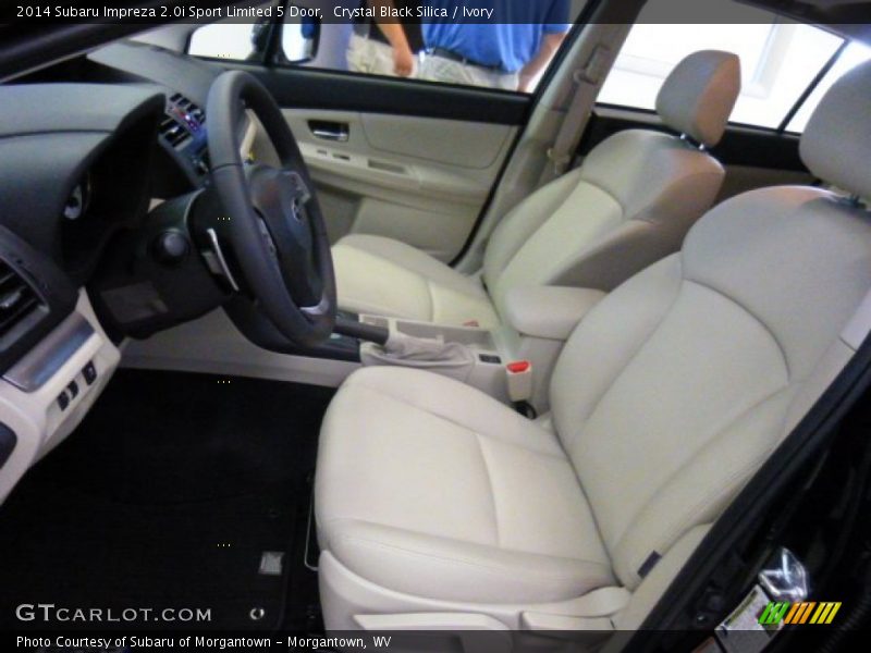 Crystal Black Silica / Ivory 2014 Subaru Impreza 2.0i Sport Limited 5 Door