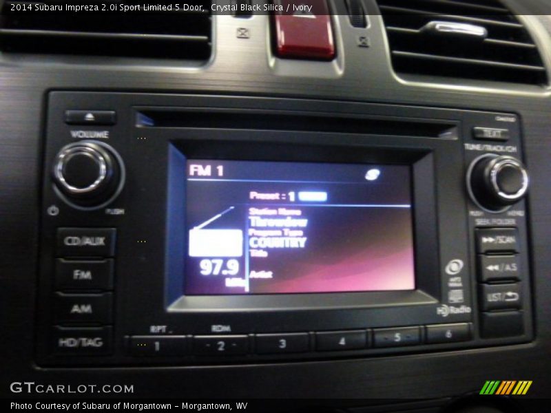 Crystal Black Silica / Ivory 2014 Subaru Impreza 2.0i Sport Limited 5 Door