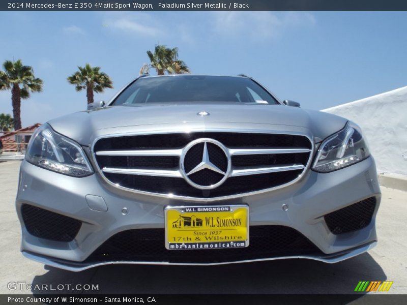 Paladium Silver Metallic / Black 2014 Mercedes-Benz E 350 4Matic Sport Wagon
