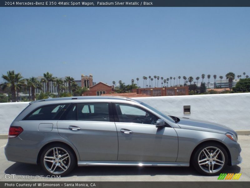 Paladium Silver Metallic / Black 2014 Mercedes-Benz E 350 4Matic Sport Wagon