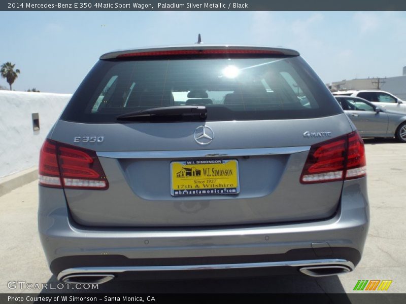 Paladium Silver Metallic / Black 2014 Mercedes-Benz E 350 4Matic Sport Wagon