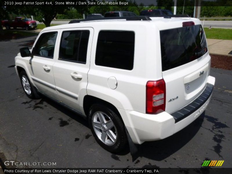 Stone White / Dark Slate Gray/Pebble Beige 2010 Jeep Patriot Sport 4x4