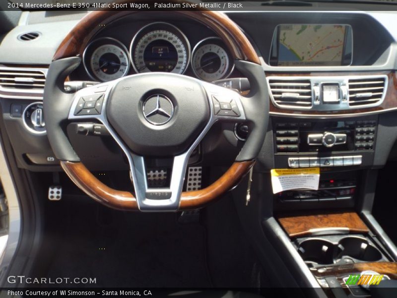 Paladium Silver Metallic / Black 2014 Mercedes-Benz E 350 4Matic Sport Wagon