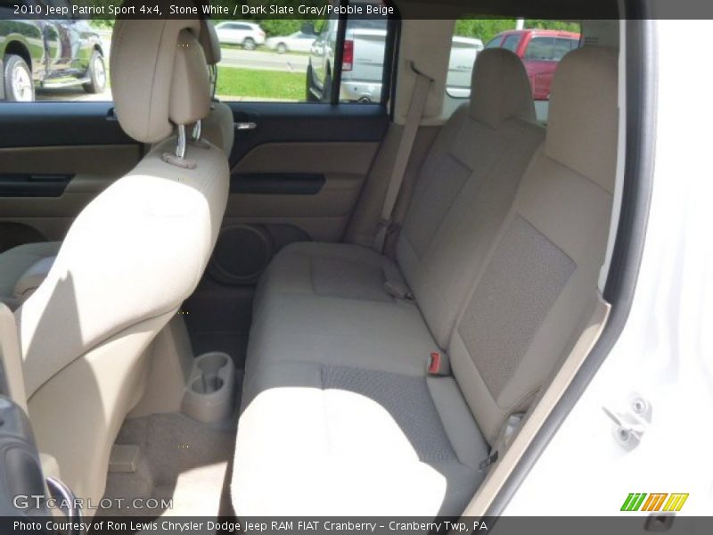 Stone White / Dark Slate Gray/Pebble Beige 2010 Jeep Patriot Sport 4x4