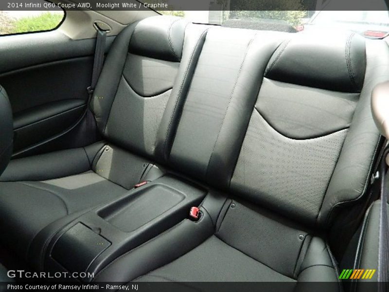 Rear Seat of 2014 Q60 Coupe AWD
