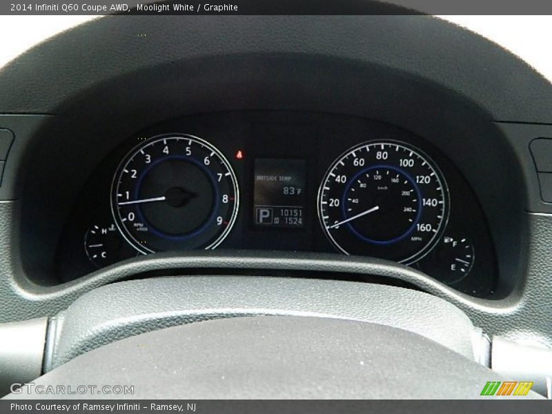  2014 Q60 Coupe AWD Coupe AWD Gauges