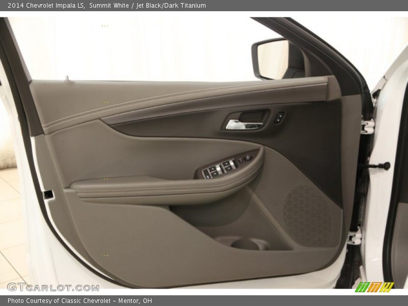 Summit White / Jet Black/Dark Titanium 2014 Chevrolet Impala LS