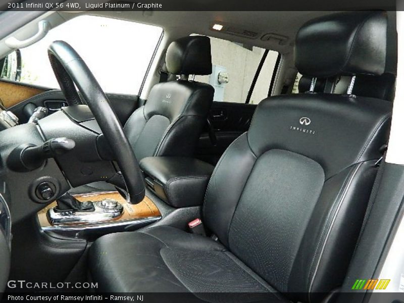 Liquid Platinum / Graphite 2011 Infiniti QX 56 4WD