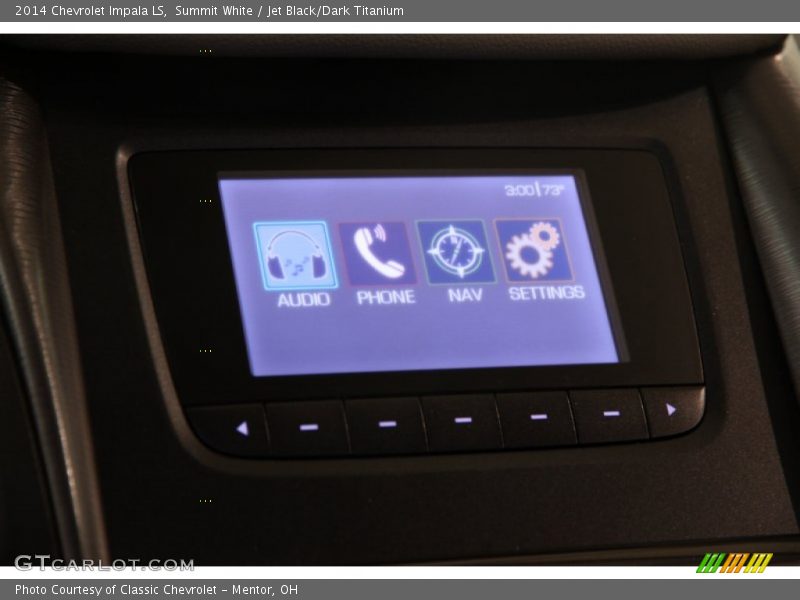 Summit White / Jet Black/Dark Titanium 2014 Chevrolet Impala LS