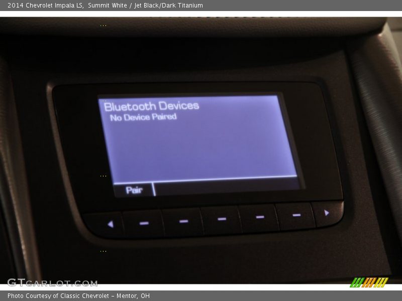 Summit White / Jet Black/Dark Titanium 2014 Chevrolet Impala LS